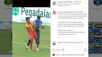 Lagi Viral, Video Sikutan Kiper Tim Liga 3 Cuma Diganjar Kartu Kuning oleh Wasit